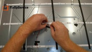 замена подсветки на телевизоре полный цикл