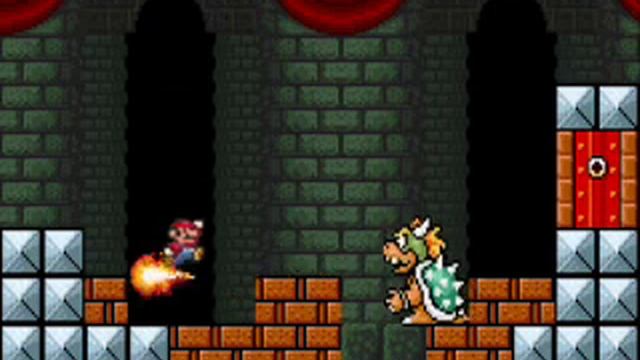 Super Mario Advance 4 Super Mario Bros. 3 - Bowser Boss Battle and Ending смотреть онлайн