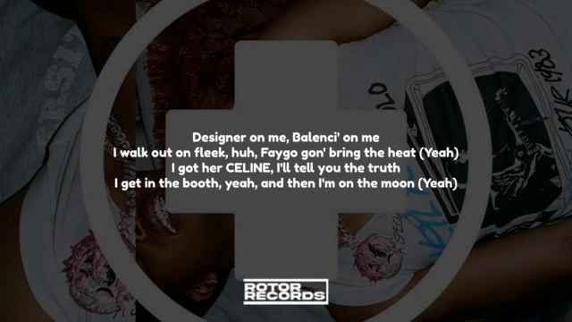 SoFaygo - ON THE MOON (Clean - Lyrics)