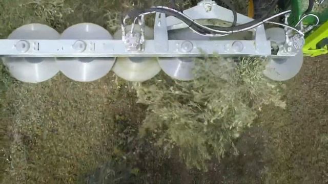 Дисковый кусторез для манипуляторной косилки Niubo смотреть онлайн