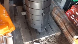 печь Everest Steam Master чугунная. Небольшой обзор.