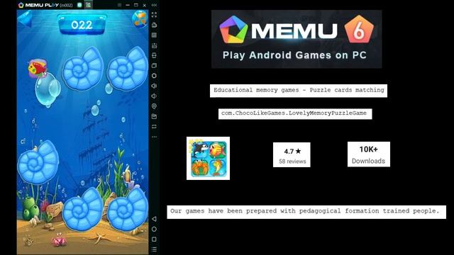 Educational memory games - Puzzle cards matching #3 смотреть онлайн