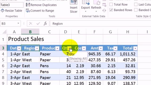 How to Create an Excel Table From a Data List смотреть онлайн