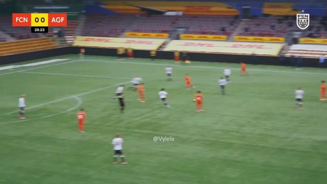 Zidan Sertdemir (Bayer 04 Leverkusen / FC Nordsjaelland) all actions vs Aarhus GF U19 [Match Report смотреть онлайн