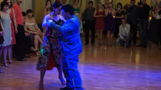 Carlos Rodriguez y Brigita Urbietyte, TangoPonte Festival Saratov, 2014, Improvisando Tango 1 смотреть онлайн