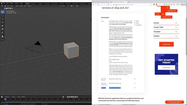 Blender 4.0: How to import any DWG? смотреть онлайн