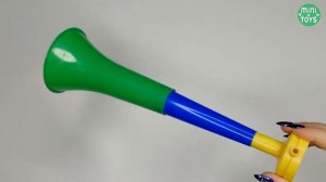 Дудка болельщика "Усиливающая звук" 2 секций