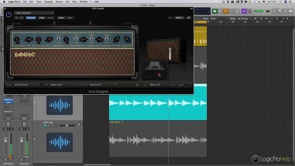 Необычный звук гитары в Logic Pro X [Logic Pro Help]