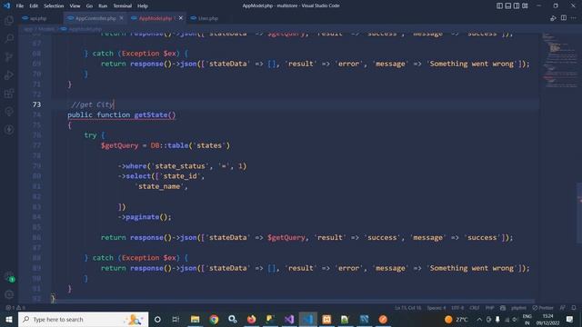 #11 || State/City/Area Laravel API || Multi Vendor eCommerce App Flutter/GetX/Laravel/Mysql смотреть онлайн