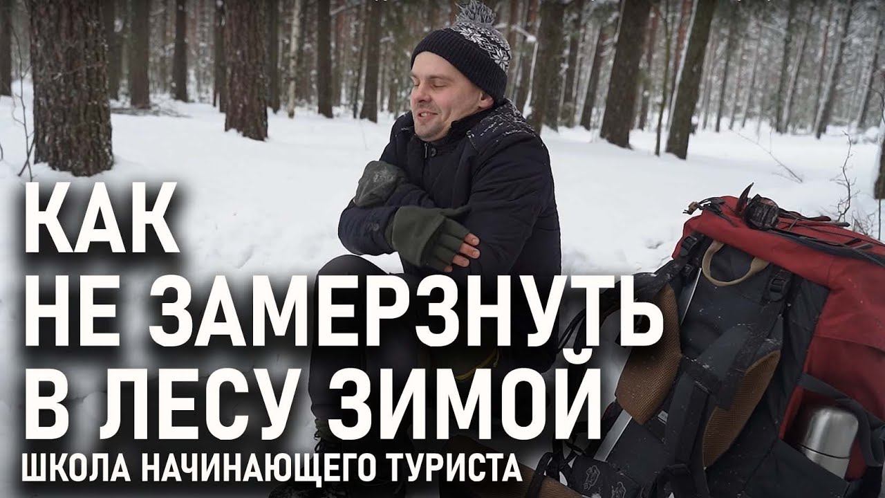 Как не замерзнуть в зимнем лесу: школа начинающего туриста смотреть онлайн