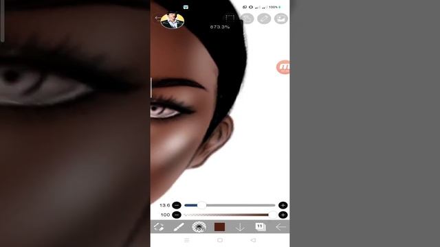 How to make Digital Fashion Illustration on Ibispaint, Drawing Black Model смотреть онлайн