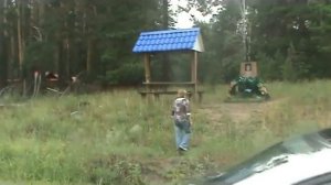 Поездка на авто через всю Россию. Памятник Наговицыну у Кургана