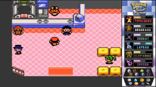 Pokemon Crystal Walkthrough Part 55: Gym Battle # 12 Erika! смотреть онлайн
