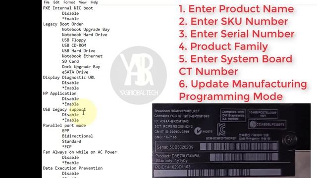[Solve] Product Information not Valid HP Laptop | HP Manufacturing Programming Mode Is In Unlock смотреть онлайн
