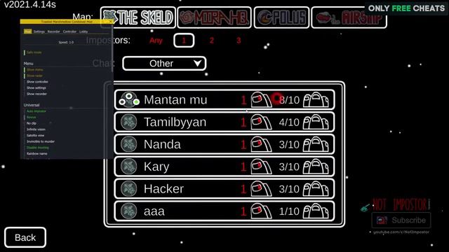 Among Us Hack ModMenu 2021 / WallHack + ESP / free download on PC смотреть онлайн