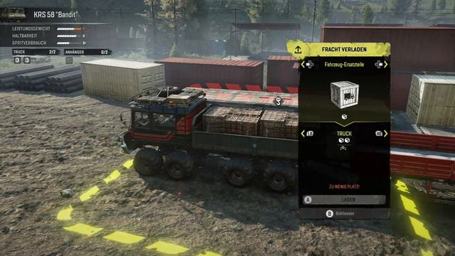Snowrunner | KRS 58 Bandit | Sanierung des Zentrums Stufe 2 | No Hud смотреть онлайн