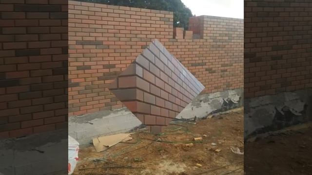 Дом из баварской кладки в пос. Маркваши