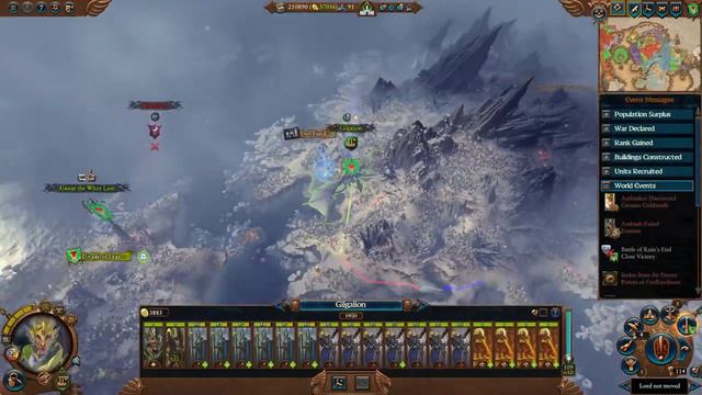 Very H / Hard ALARIELLE THE EVERQUEEN Immortal Empires Campaign , High Elves walkthrough #27 смотреть онлайн