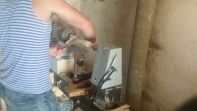 Мой самодельный токарный станок смотреть онлайн