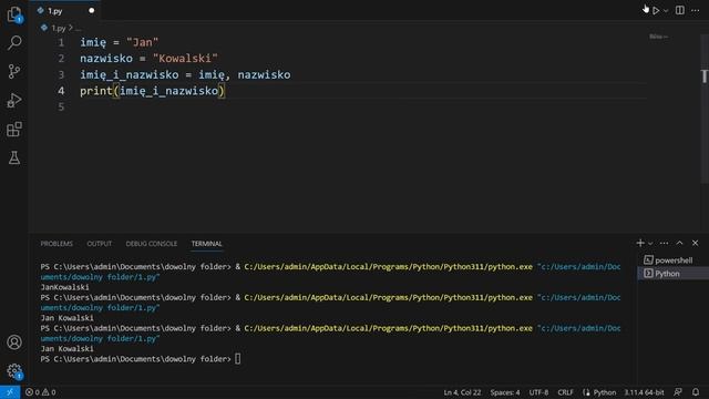 Kurs Pythona dla początkujących - podstawy w 1.5h (2023) смотреть онлайн