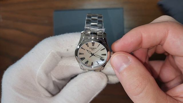 Tissot T-Wave Stainless Steel Dress Watch T1122101111300