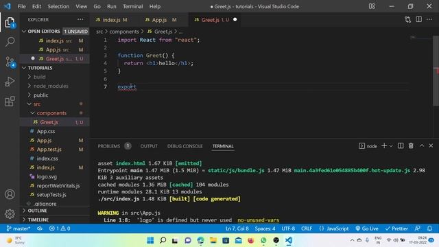 04 React Functional Component in Telugu смотреть онлайн