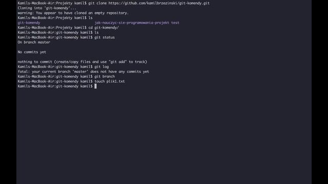 GIT OD PODSTAW - tutorial dla początkujących смотреть онлайн