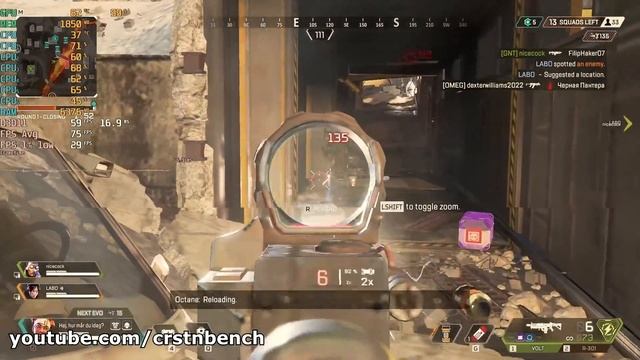 AMD FX-6300 \ MSI Radeon R9 280X 3GB \ Apex Legends @1080p low settings, well playable смотреть онлайн