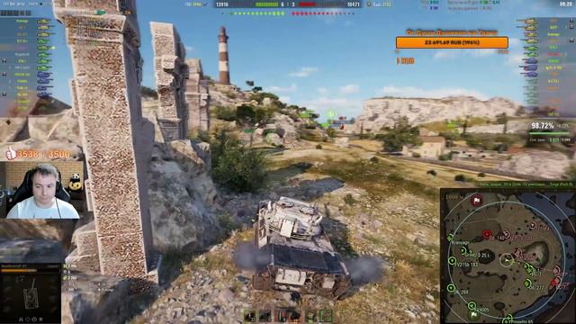 ЖЕСТКИЙ БОЙ на Leopard 1 ● ОСЕДЛАЛ ЛЕГЕНДАРНОГО ТЯЖА WoT ● ЛучшееДляВас смотреть онлайн