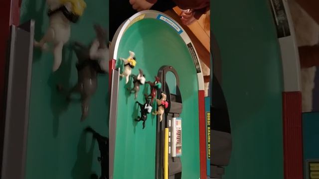 Horse racing Derby game... 5 lanes.. Rare смотреть онлайн