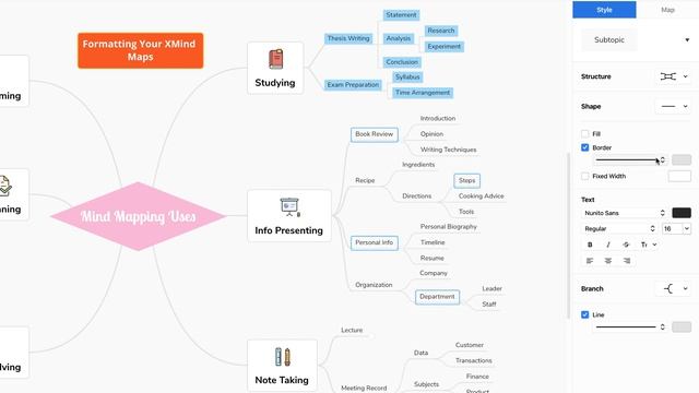 XMind Tutorial - Formatting Your Mind Maps смотреть онлайн