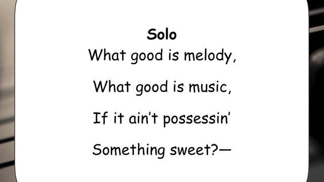 It Don't Mean a Thing Solo смотреть онлайн