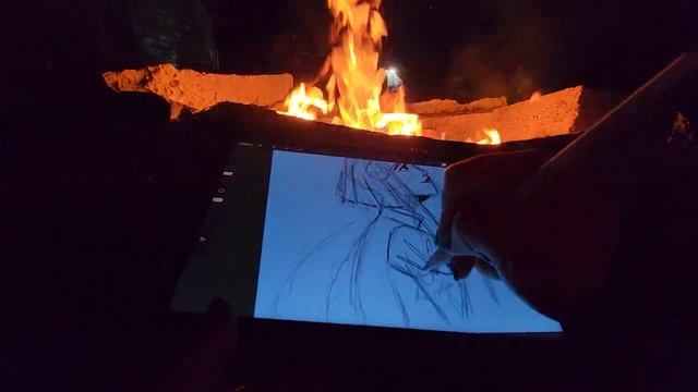 Sketch with Me✎✨: Ohio is Beautiful, Fireside Love #drawwithme #asmr #cleveland смотреть онлайн