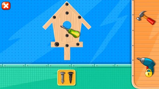 мульт Игра Домик для Птицы - Игры для девочек и мальчиков смотреть онлайн