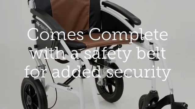 Excel G Logic Transit Wheelchair Brown and White Edition смотреть онлайн