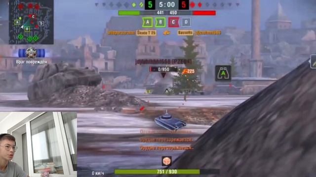 Бой с Мастером и нагибом на Skoda T25 #wot #wotb #wotblitz #миртанков смотреть онлайн