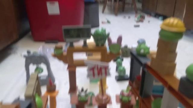 ignite's epic Angry birds structures #3:king pig's castle! смотреть онлайн