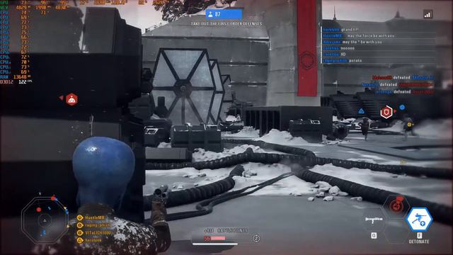 Star Wars Battlefront 2 بنچمارک بازی смотреть онлайн
