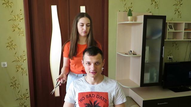 Стригу как могу. Как подстричься дома?! смотреть онлайн