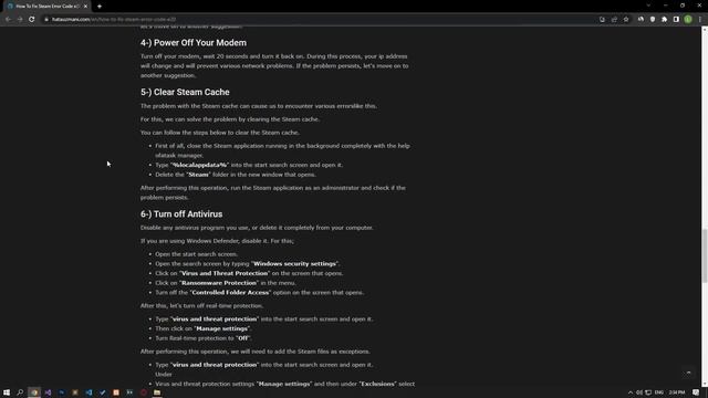 STEAM ERROR CODE E20 FIX (2023) | How To Fix Steam Connection Problem смотреть онлайн