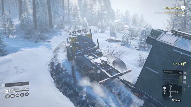 SnowRunner: How to unlock tunnel in Urska River - Russia - PART #4 смотреть онлайн