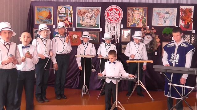 Ансамбль смешанных инструментов «Айналайын» - «Два веселых гуся» М.Карасев рук.Брынская О.А. смотреть онлайн