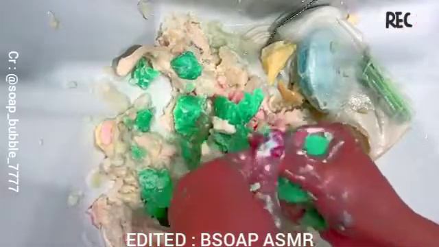 Soaked soap / mushy soap : Asmr video смотреть онлайн