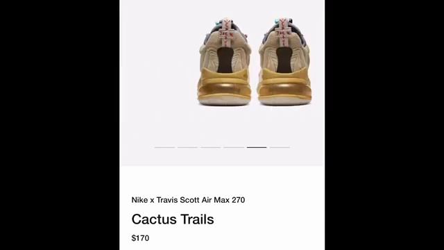 Travis Scott x AIR MAX 270 REACT ENG On “SNKRS” and “Travis Scott’s”website смотреть онлайн