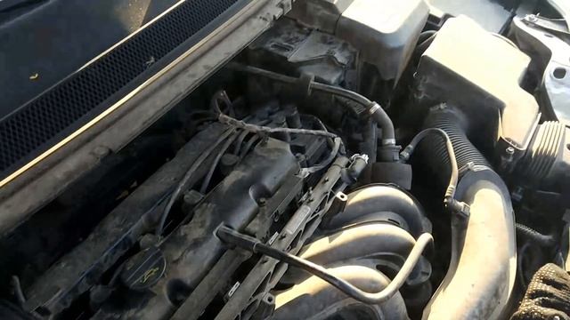 Оборвало приводной ремень / Ford Focus2 последствия
