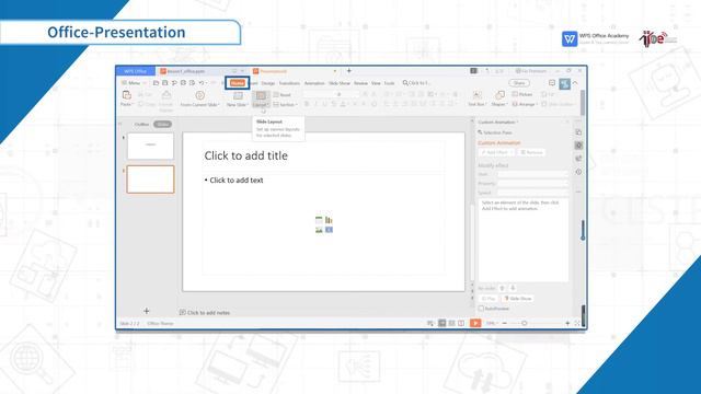 [WPS Office] PPT 2.2: How to make presentation- Operation interface [Tutorial] смотреть онлайн