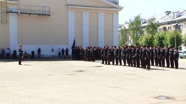 Присяга кадетов УГНК г. Ухта 29.05.15 смотреть онлайн