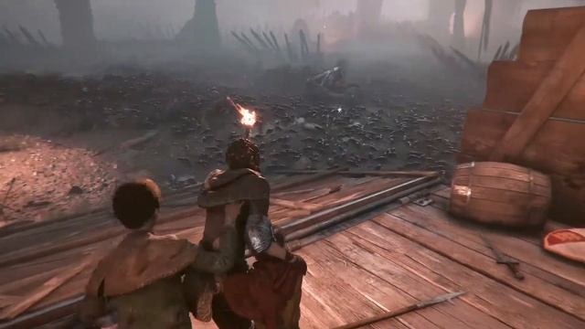 A Plague Tale:Innocence(Чумная сказка)прохождение #6)))Знакомство с игрой)))