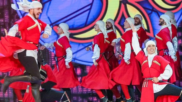 Ансамбль народного танца Адыгеи «НАЛЬМЭС» на "Славянском базаре" в Витебске смотреть онлайн