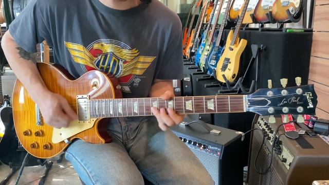 Gibson Lespaul Custom Shop R8 Killer Flame смотреть онлайн